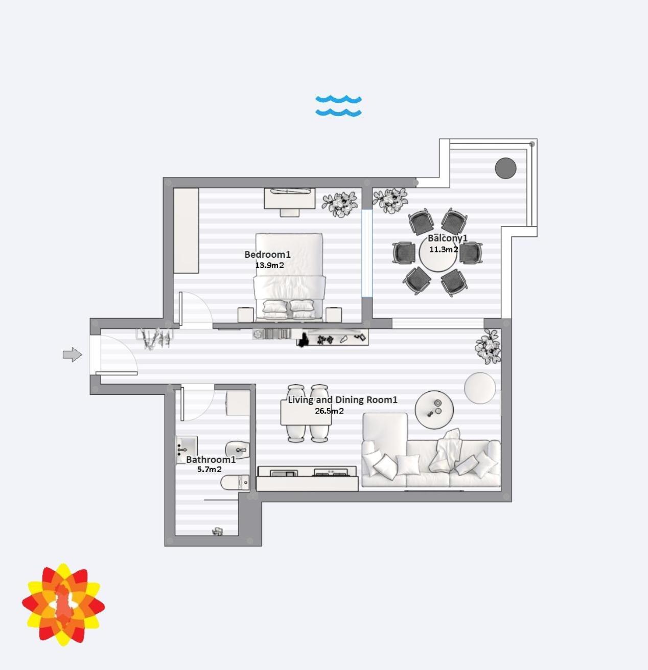 White Sea View Residence Saranda Extérieur photo